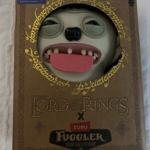 Fuggler The Lord of the Rings Plush Toy - White and Pink